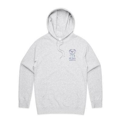 Mr.Sheldon Silver on Blue Men's Hoodie   Thumbnail