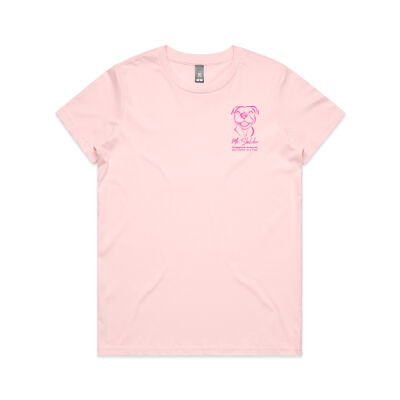 Mr.Sheldon Berry on Pink Women's Tshirt  Thumbnail