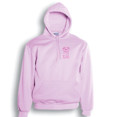 Mr.Sheldon Women's Berry on Pink Hoodie  Thumbnail